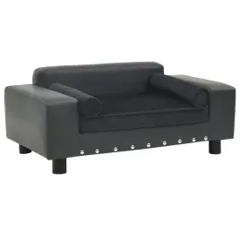 sofa-dla-zwierzat-z-sztucznej-skory-i-pluszu-81x43x31-cm-ciemnoszara