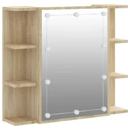 szafka-do-makijazu-z-lustrem-i-oswietleniem-led-dab-sonoma-70x165x60