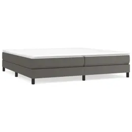 rama-lozka-203-x-200-x-25-cm-szara-sztuczna-skora