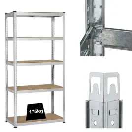 regal-magazynowy-metalowy-5x175-kg-garazu-180x90x40cm-875kg-riwall-rrg-01