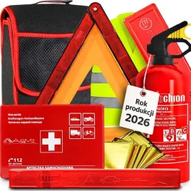 apteczka-gasnica-1kg-trojkat-folia-nrc-kamizelka-odblaskowa-torba-organizer