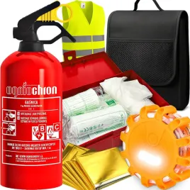 gasnica-1kg-apteczka-pierwszej-pomocy-koc-nrc-flara-ostrzegawcza-torba