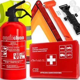 gasnica-1kg-apteczka-trojkat-mlotek-bezpieczenstwa-przecinak-pasow-kamizelk