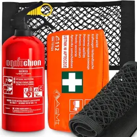 gasnica-1kg-ogniochron-apteczka-din-13164-siatka-do-bagaznika-organizer