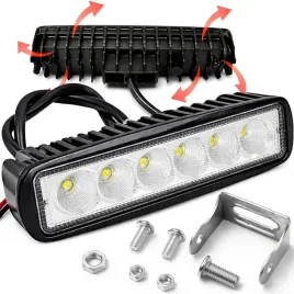 lampa-robocza-led-18w-6-led-6000k-12v-24v-uchwyty-mocujace-sruby-nakretki