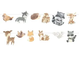 girlanda-urodzinowa-lesne-zwierzatka-5-m-baner-zwierzeta-las-dzikie