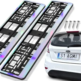 2x-ramka-ramki-pod-tablice-rejestracyjne-do-tablicy-chrom-kameleon