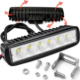 lampa-robocza-led-18w-6-led-6000k-12v-24v-uchwyty-mocujace-sruby-nakretki