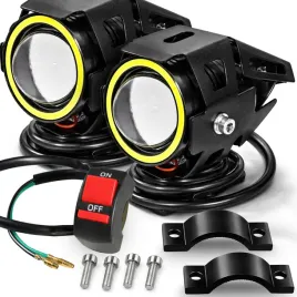 halogeny-motocyklowe-soczewka-ringi-led-lampy-reflektory-3000lm-przelacznik