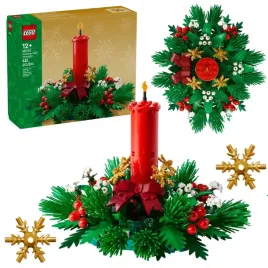 lego-40743-swiateczna-dekoracja-stolu-swieca-liscie-jagody-zlote-gwiazdki