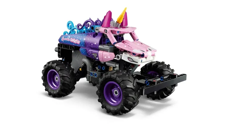 lego-technic-42220-monster-jam-sparkle-smash-wiek-dziecka-7-lat