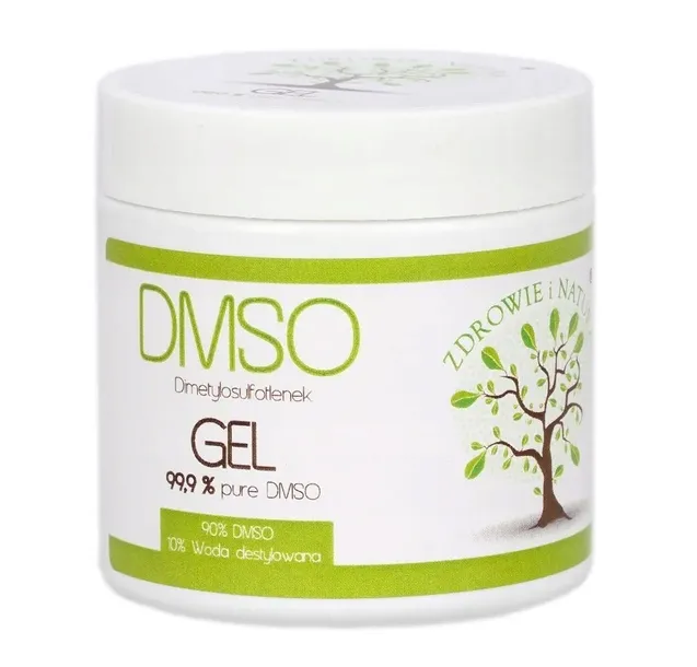 DMSO żel 99,9% - NATURALNY z MIAZGI DRZEWNEJ!