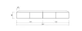 mebloscianka-280-cm-czarny-mat-marka-4-house-design