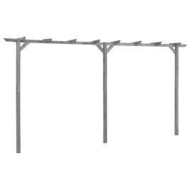 stylowa-pergola-ogrodowa-z-drewna-sosnowego-szara-400-x-40-x-205-cm