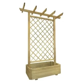 drewniana-pergola-z-donica-sosnowa-zielona-162x56x204-cm