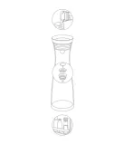 karafka-2-szklanki-basic-wmf-stan-nowy