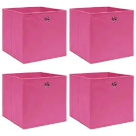 skladane-pudla-do-przechowywania-z-wlokniny-rozowe-32x32x32-cm