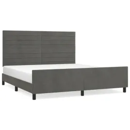 rama-lozka-z-zaglowkiem-ciemnoszara-203-x-166-x-118-128-cm