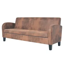 trzyosobowa-sofa-ze-sztucznej-skory-zamszowej-brazowa-183x70x76-cm