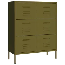 szafka-z-szufladami-oliwkowozielona-80x35x1015-cm-stalowa