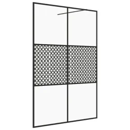 scianka-prysznicowa-przezroczyste-szklo-esg-140x195cm-czarna
