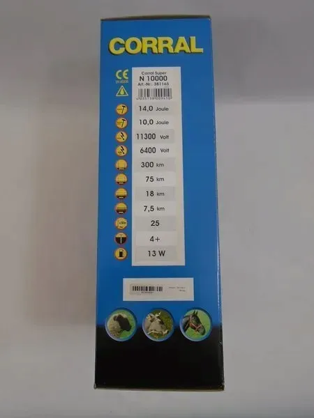 elektryzator-corral-super-n10000-stan-nowy