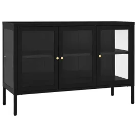 szafka-boczna-czarna-105x35x70-cm-stal-i-szklo