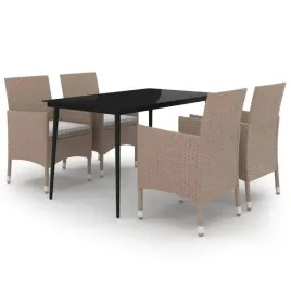 zestaw-mebli-ogrodowych-czarny-stol-140x70-cm-4-krzesla-bezowy-rattan