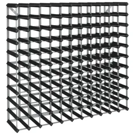 stojak-na-120-butelek-wina-czarny-lite-drewno-sosnowe