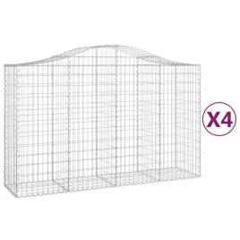 kosze-gabionowe-4-szt-200x50x120-140-cm-galwanizowane-zelazo