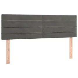 zaglowki-do-lozka-2-szt-ciemnoszare-72x5x78-88-cm-aksamit