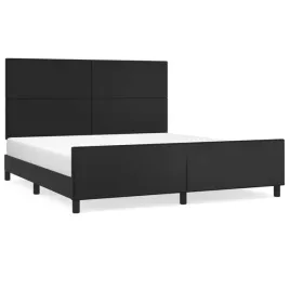 rama-lozka-z-zaglowkiem-czarna-203-x-166-x-118-128-cm
