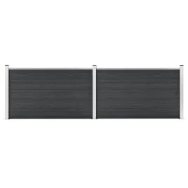 ogrodzenie-ogrodowe-wpc-353x106-cm-szare