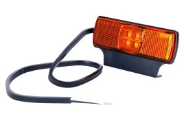 lampa-obrysowa-zolta-fristom-ft-017-led-z-uchwytem-odblaskiem-i-przewodem