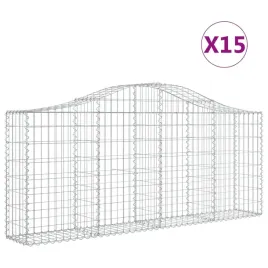 kosze-gabionowe-15-szt-200x30x80-100-cm-galwanizowane-zelazo
