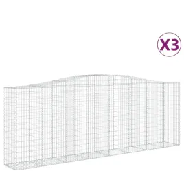 kosze-gabionowe-3-szt-400x50x140-160-cm-galwanizowane-zelazo