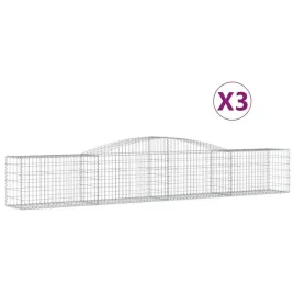 kosze-gabionowe-3-szt-400x50x60-80-cm-galwanizowane-zelazo