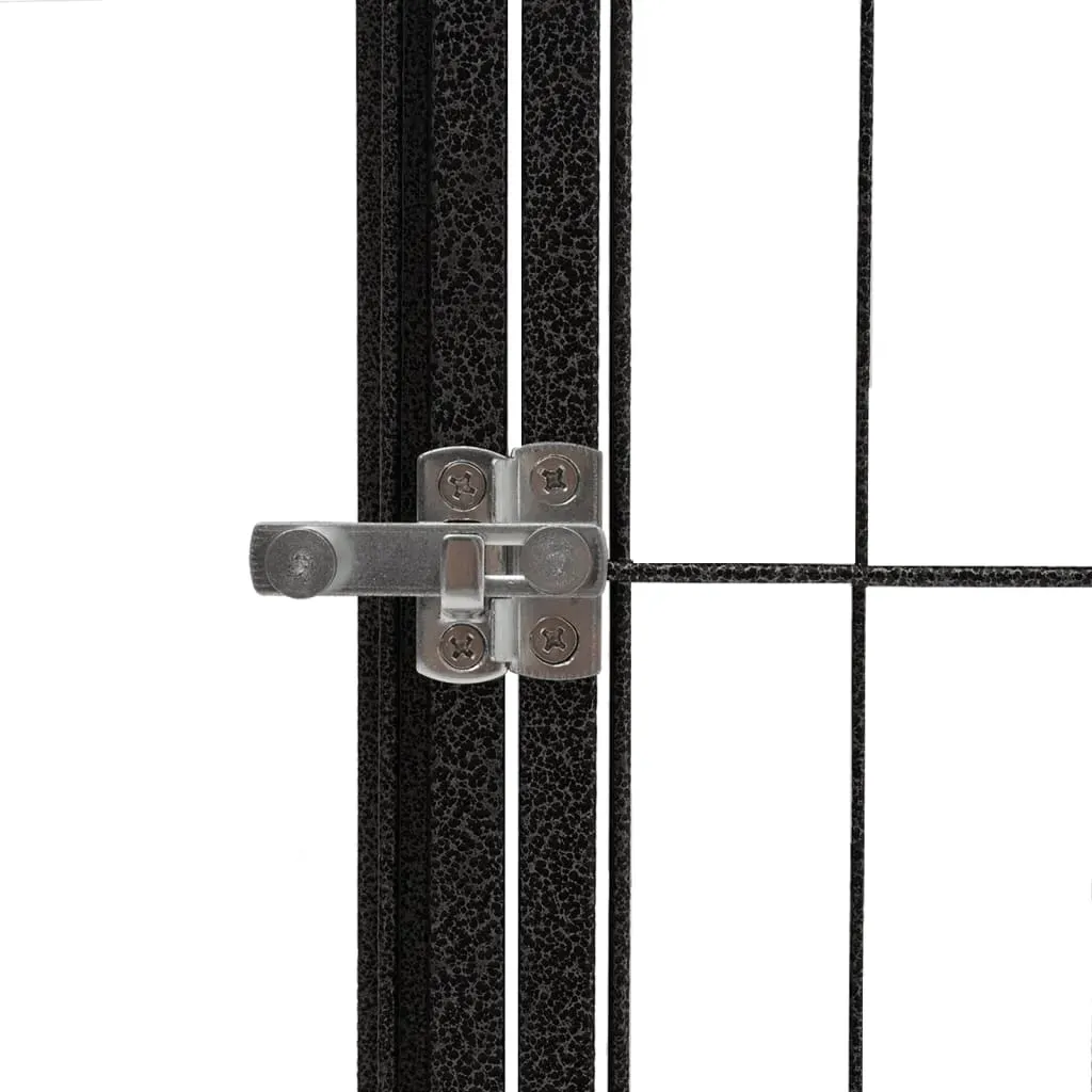 kojec-dla-psa-22-paneli-czarny-50x100-cm-stal