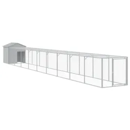 kurnik-z-wybiegiem-jasnoszary-117x1017x123-cm-stal