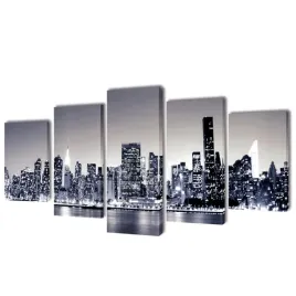 zestaw-bialo-czarnych-obrazow-canvas-200-x-100-cm-nowy-jork