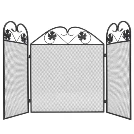 ekran-kominkowy-3-skrzydlowy-z-zelaza-z-siatka-czarny-102x61-cm