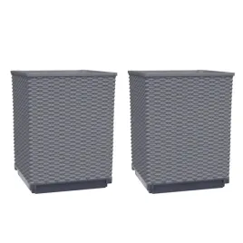 donica-ogrodowa-z-polipropylenu-niebieskoszara-30x30x37-cm