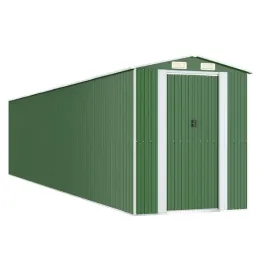szopa-ogrodowa-zielona-192x938x223-cm-stal-galwanizowana