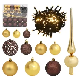 120-cz-zestaw-bombek-na-choinke-z-czubkiem-300-led-zloto-braz