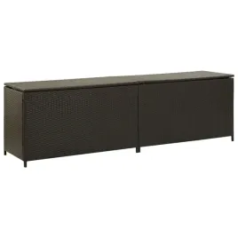 brazowa-skrzynia-ogrodowa-z-polirattanu-200-x-50-x-60-cm