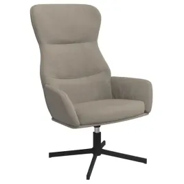 fotel-jasnoszary-obity-aksamitem