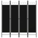parawan-4-panelowy-czarny-160-x-180-cm