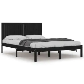 czarna-drewniana-rama-lozka-2055-x-2055-x-31-cm-lite-drewno-sosnowe