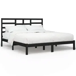 rama-lozka-2055-x-206-x-104-cm-czarna-lite-drewno-sosnowe
