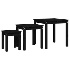 stoliki-wsuwane-pod-siebie-3-szt-czarne-lite-drewno-sosnowe